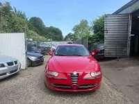 Gebraucht Alfa Romeo 147 Distinctive 105 PS (77 kW) 2001 Rot Kleinwagen