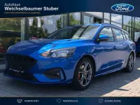 Gebraucht Ford Focus ST-Line 125 PS (91 kW) 2019 Blau Kombi