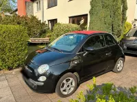 Gebraucht Fiat 500 69 PS (50 kW) 2015 Schwarz Cabrio