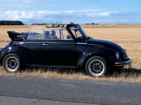 Gebraucht VW Käfer S 50 PS (36 kW) 1975 Schwarz Cabrio