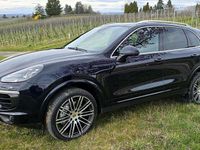 Gebraucht Porsche Cayenne Platinum Edition 385 PS (283 kW) 2017 Blau SUV