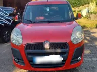 Gebraucht Fiat Doblò 90 PS (66 kW) 2010 Rot Van / Kleinbus