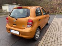 Gebraucht Nissan Micra Visia 80 PS (58 kW) 2012 Orange Kleinwagen