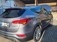 Gebraucht Hyundai Santa Fe Premium 203 PS (149 kW) 2017 Grün SUV