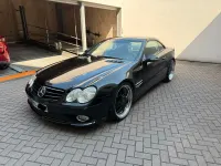 Gebraucht Mercedes SL500 AMG 306 PS (225 kW) 2002 Schwarz Cabrio