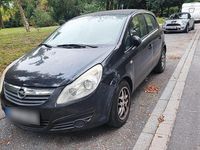 Gebraucht Opel Corsa 2010 Schwarz Kleinwagen