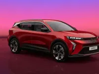 Nowe Renault Scenic E-Tech Evolution 125 kW (170 KM) 2026 Czerwony SUV