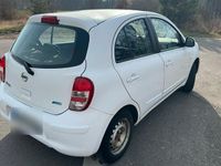 Gebraucht Nissan Micra 80 PS (58 kW) 2012 Weiß Kleinwagen