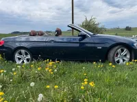 Gebraucht BMW 325 Cabriolet 218 PS (160 kW) 2007 Blau Cabrio