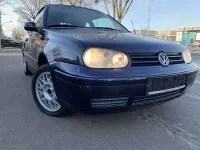 Occasion VW Golf 116 ch (85 kW) 2002 Bleue Cabriolet