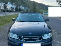 Usata Saab 9-3 150 CV (110 kW) 2007 Nero Cabrio