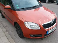 Gebraucht Skoda Fabia 86 PS (63 kW) 2008 Orange Kombi