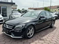 Gebraucht Mercedes C220 AMG line 170 PS (125 kW) 2016 Obsidianschwarz (metallic) Limousine