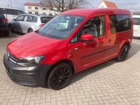 Gebraucht VW Caddy 125 PS (91 kW) 2017 Rot Van / Kleinbus