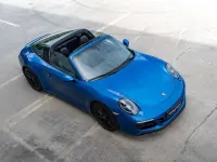 Gebraucht Porsche 911 Carrera 4 GTS Targa 450 PS (330 kW) 2018 Blau Cabrio