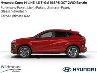 gebraucht Hyundai Kona ❤️ N LINE 1.6 T-Gdi 198PS DCT 2WD Benzin ⌛ Sofort verfügbar! ✔️ mit 4 Zusatz-Paketen