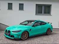 Gebraucht BMW M4 Competition Edition 610 PS (448 kW) 2021 Individual mintgrün Coupé