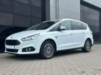 Gebraucht Ford S-MAX Titanium 150 PS (110 kW) 2019 Weiß Van / Kleinbus