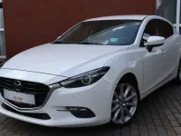 Gebraucht Mazda 3 Sports-Line 150 PS (110 kW) 2017 Weiß Limousine