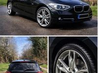 Gebraucht BMW 116 Efficient Dynamics 116 PS (85 kW) 2014 Schwarz Kleinwagen