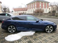 Gebraucht Audi A5 Advanced 204 PS (150 kW) 2022 Navarrablau metallic Kleinwagen