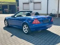 Gebraucht Mercedes SLK200 170 PS (125 kW) 2000 Blau Cabrio