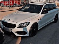Gebraucht Mercedes C250 AMG line 204 PS (150 kW) 2016 Weiß Kombi