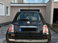 Gebraucht Fiat 500 Lounge 69 PS (50 kW) 2011 Schwarz Kleinwagen