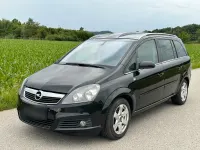 Gebraucht Opel Zafira 150 PS (110 kW) 2005 Schwarz Van / Kleinbus