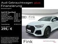 Gebraucht Audi Q5 Sportback S-Line 299 PS (219 kW) 2023 Gletscherweiß metallic SUV