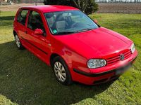 Gebraucht VW Golf IV 75 PS (55 kW) 2001 Rot Kleinwagen
