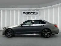Gebraucht Mercedes C300e AMG line 211 PS (155 kW) 2020 Selenitgrau metalliclack Limousine