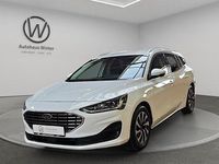 Gebraucht Ford Focus Titanium 120 PS (88 kW) 2022 Weiß Kombi