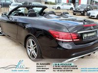 Gebraucht Mercedes E250 AMG 211 PS (155 kW) 2016 Obsidianschwarz  metalliclack Cabrio