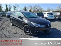 Gebraucht Opel Astra Edition 110 PS (80 kW) 2018 Schwarz Limousine