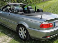 Gebraucht BMW 318 Cabriolet 150 PS (110 kW) 2003 Silber Cabrio