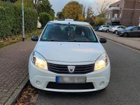 Gebraucht Dacia Sandero 75 PS (55 kW) 2010 Weiß Kleinwagen