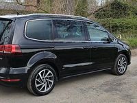 Gebraucht VW Sharan Sound 150 PS (110 kW) 2017 Schwarz Van / Kleinbus