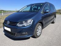 Gebraucht VW Sharan Comfortline 150 PS (110 kW) 2017 Blau Van / Kleinbus
