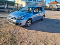 Gebraucht VW Golf VI Highline 140 PS (102 kW) 2009 Blau Kleinwagen