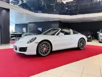 Gebraucht Porsche 911 Targa 4S 420 PS (308 kW) 2018 Carraraweißmetallic (metallic) Cabrio