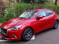 Usata Mazda 2 Sports-Line 90 CV (66 kW) 2017 Rosso Berlina