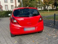 Gebraucht Opel Corsa 86 PS (63 kW) 2011 Rot Kleinwagen