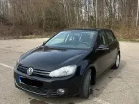 Gebraucht VW Golf VI Highline 110 PS (80 kW) 2010 Schwarz Kleinwagen