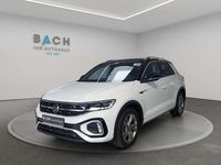 Gebraucht VW T-Roc R-line 150 PS (110 kW) 2023 Pure white schwarz SUV