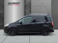Gebraucht Ford Tourneo Courier Titanium 101 PS (74 kW) 2017 Iridiumschwarz metallic Van / Kleinbus