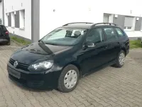 Gebraucht VW Golf VI Trendline 105 PS (77 kW) 2011 Schwarz Kleinwagen