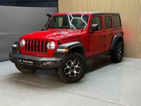 Gebraucht Jeep Wrangler Unlimited Rubicon 200 PS (147 kW) 2020 Rot SUV