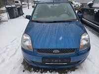 Gebraucht Ford Fiesta 60 PS (44 kW) 2008 Blau Kleinwagen