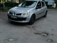 Brugt Renault Clio II 75 HK (55 kW) 2007 Sølv Hatchback